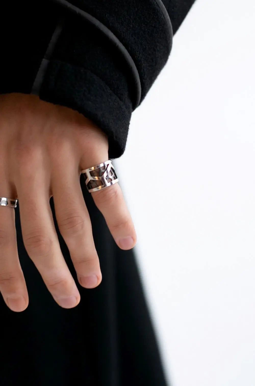 Double web tall ring - CDD Jewelry