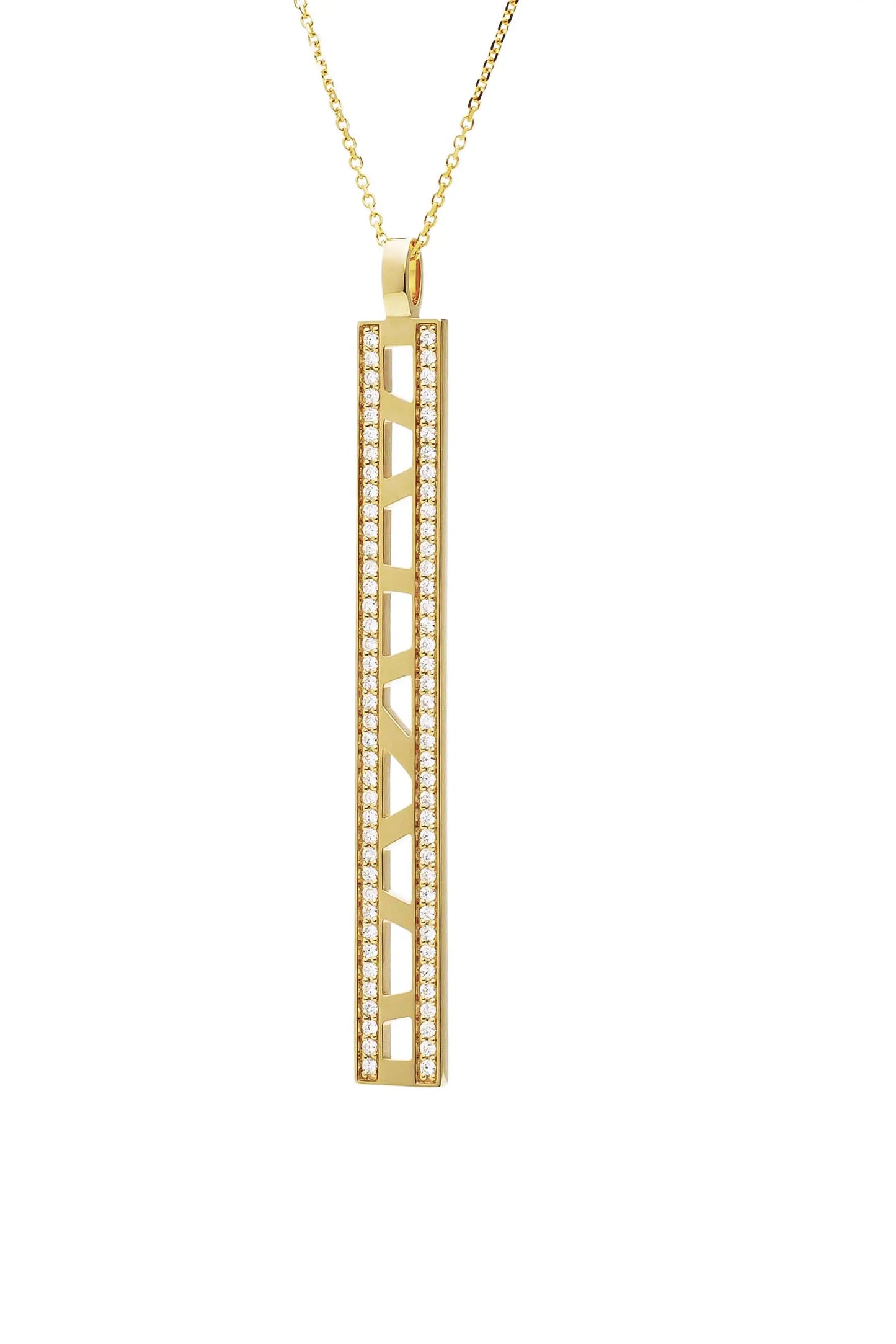 Elongated pendant - CDD Jewelry