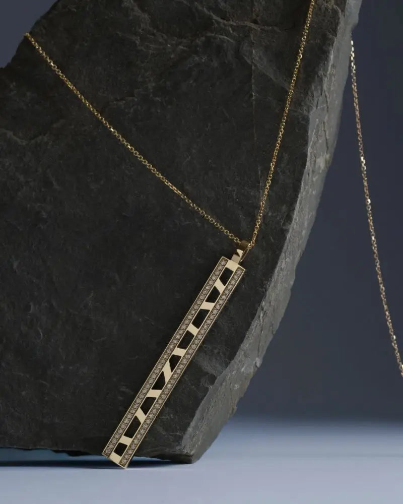 Elongated pendant - CDD Jewelry