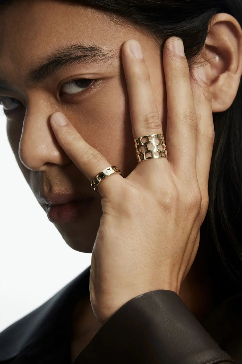 Single web tall ring - CDD Jewelry