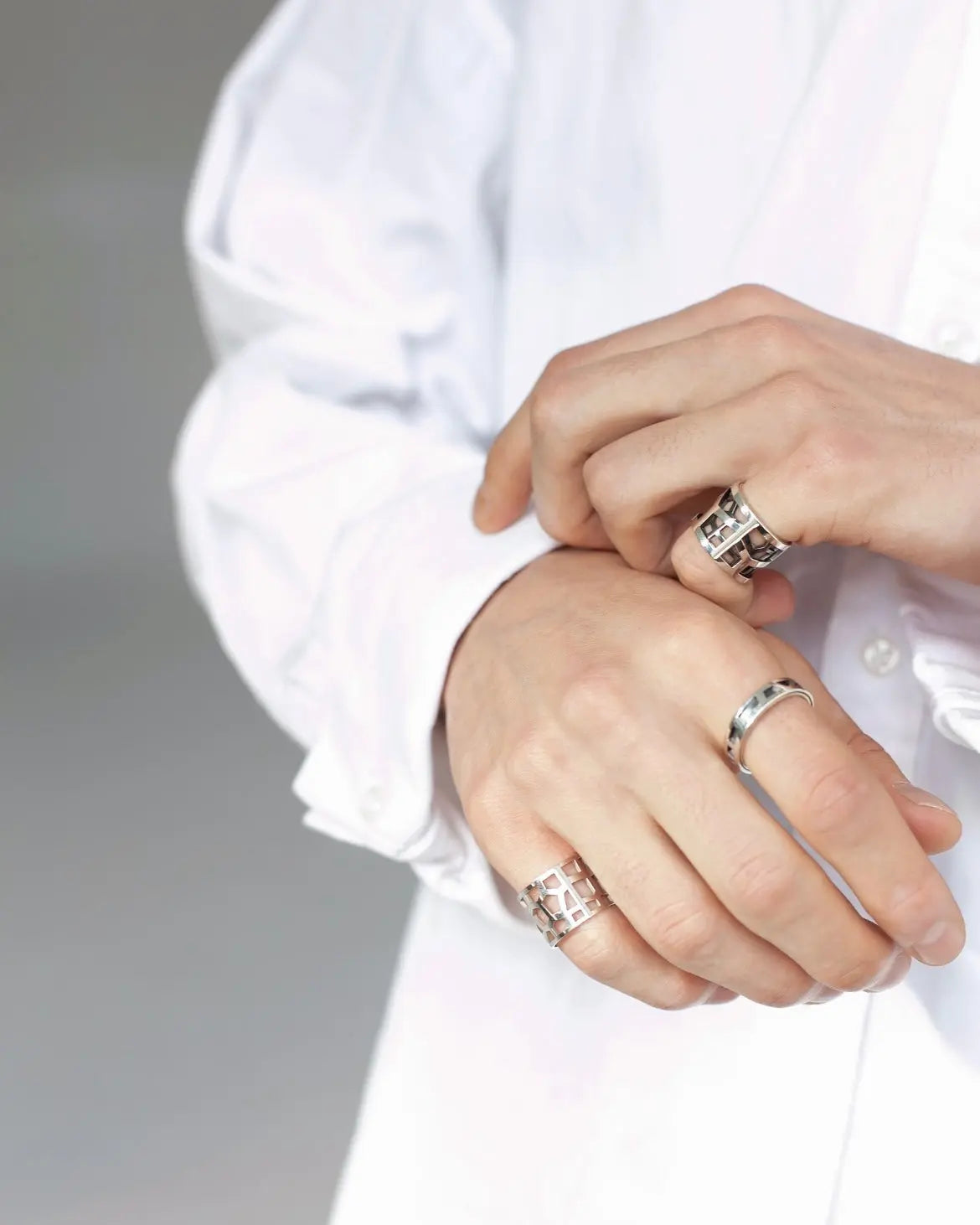 Single web tall ring - CDD Jewelry
