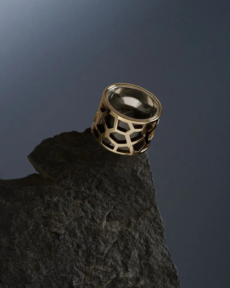 Solid tall ring - CDD Jewelry