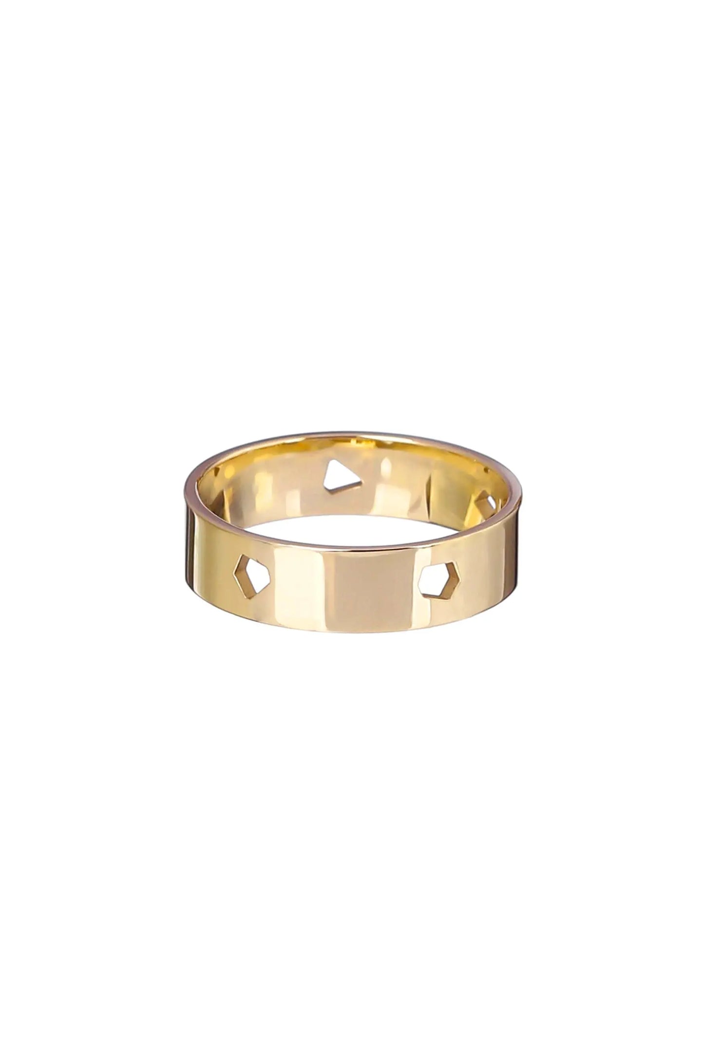 Voronoi void medium ring - CDD Jewelry