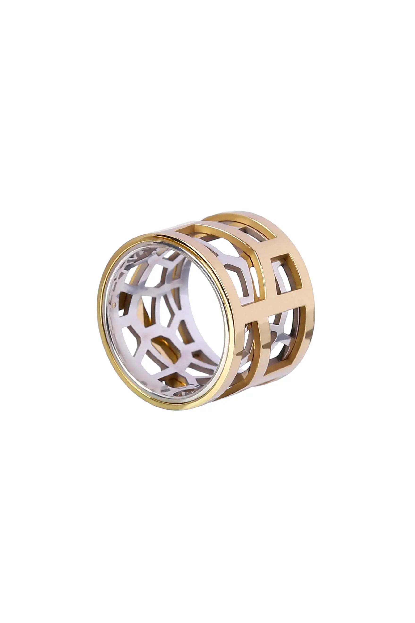 Double web tall ring - CDD Jewelry