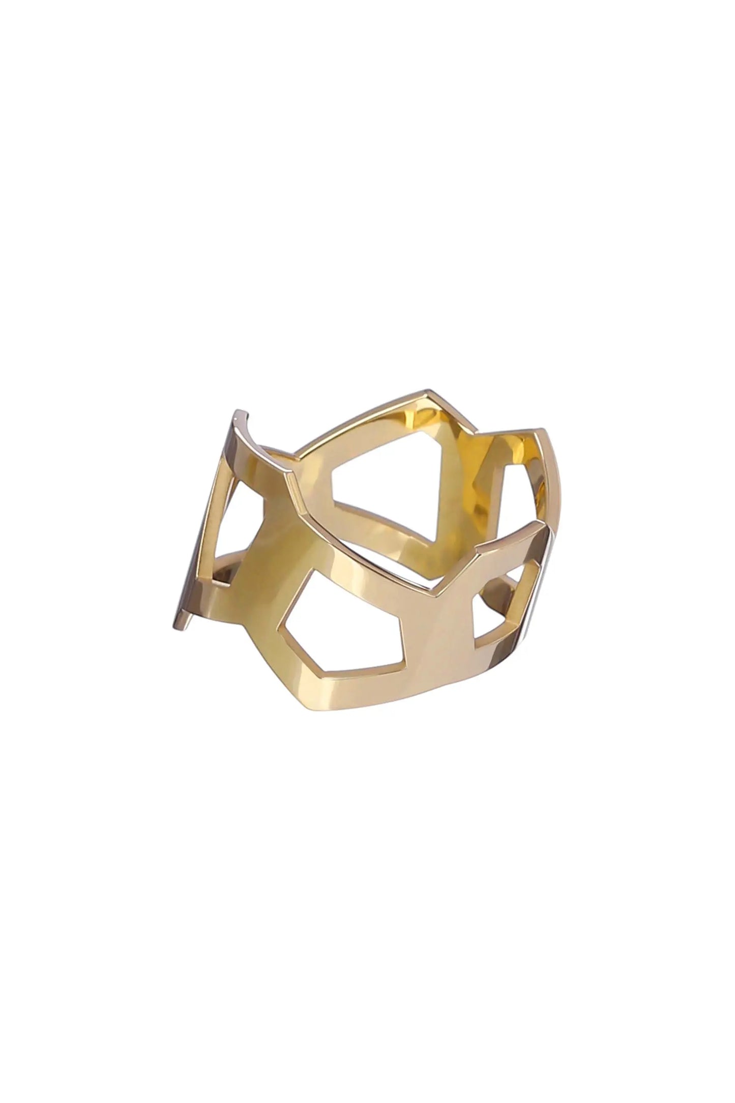 Voronoi shaped medium ring - CDD Jewelry